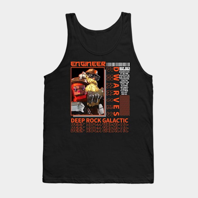 Engineerx - Galactic Tank Top by NekerArt